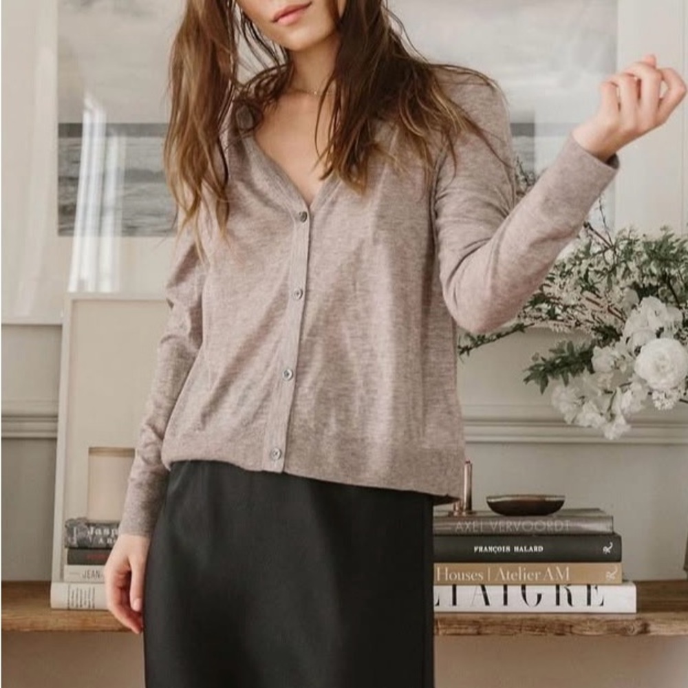 The Cashmere Cardigan